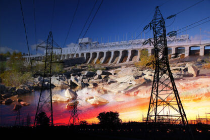 Electric Dam 03 - Stock Photos, Pictures & Images