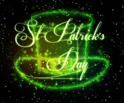 St-Patrick Day with Hat - Just Colorful Stock Photos and Animations for all your Projects.