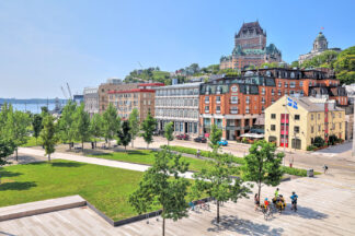 Historic Old Quebec City District 2 - Just Colorful Stock Photos and Animations for all your Projects.