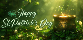 Happy St. Patrick's Day - Candle Pot